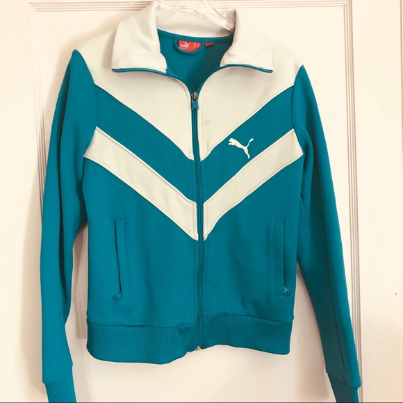 Tracksuit Turquoise Jacket Sz S 